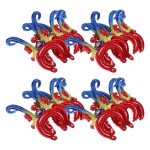 20 Pieces Inflatable Aluminum Foil Headbands for Kids